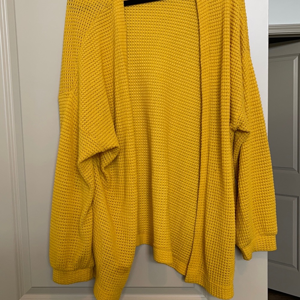 Yellow Cardigan